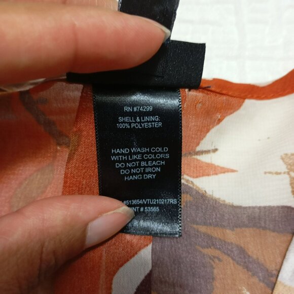 Kate & Lily Maxi Dress Womens Petite Floral Wrap 6P Sleeveless Lightweight - Picture 5 of 10